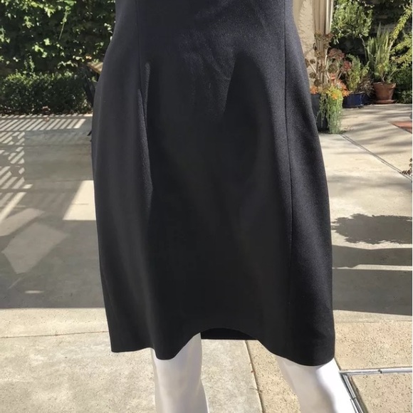 Robert Rodriguez Black Lace Back Dress SizeP - Picture 3 of 8